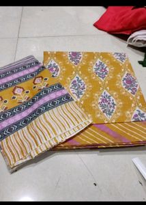 Cotton Print Suit
