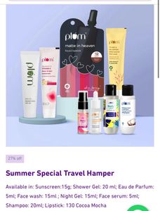Plum Summer Special Travel Hamper