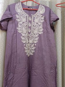Purple Night Gown
