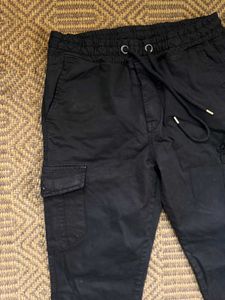 Men&#39;s Black Cargo Pants