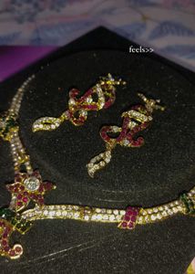 Elegant Necklace &amp; Earring Set