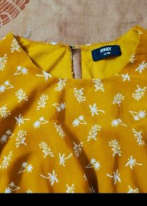 Beautiful Mustard Midi Dress