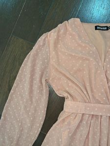 Chic Wrap Mini Dress