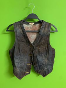 Denim Waist Coat