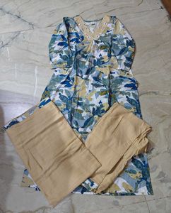Shirt With Dupatta N Pant