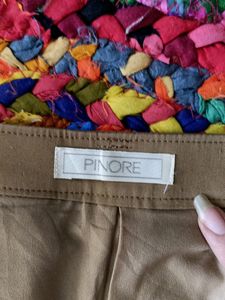 Straight Fit Khakhi Pants
