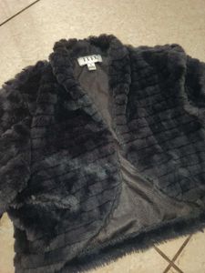 Elle Faux Fur Cropped Jacket