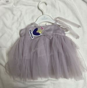 Cute Purple Tulle Dress