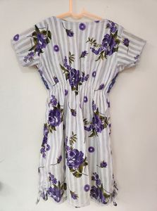 Vintage Lavender Floral Top
