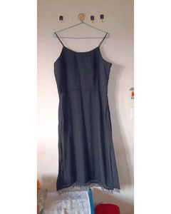 Elegant Black Slip kurti