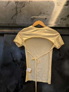 Shein Yellow Women&#39;s Top