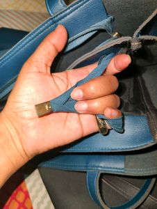Blue Tote Bag