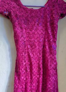 Sparkly Pink Party Dress
