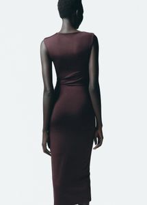 Zara Dress With Metal Applique