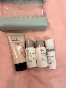 The Face Shop Skincare Kit With Bag