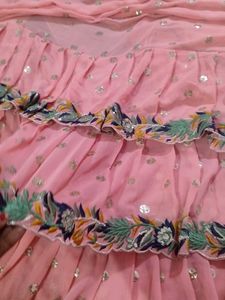 Designer Saree With Stiched Blouse