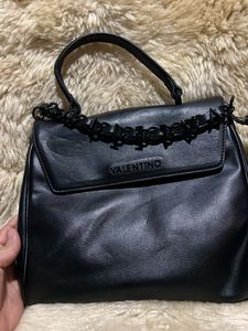 Mario Valentino Leather Crossbody Bag