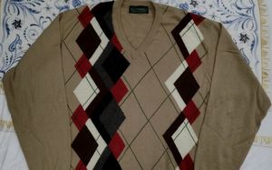 100% Cashmere Pure Wool Sweater For Men