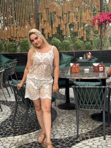 Cute White Co-ord Set