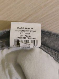 Gray Denim Jeans