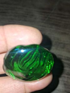 Green Glass Rose