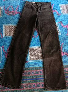 Dark Gray Denim Jeans