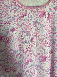 Floral Print 3/4 Sleeve Top
