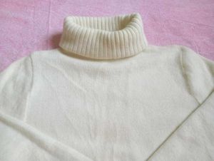 H&amp;M Cream Turtleneck Sweater