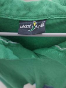 Ribbed Top Green