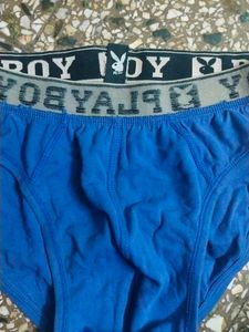 30-32 Size Used Playboy Blue Brief.
