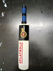 Official Signature Bat RCB With Signatures of VIRA