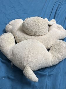 Large Plush Beige Puppy