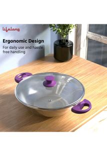 Lifelong Stainless Steel Kadhai