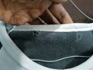 velvet top sweater very good so pretty