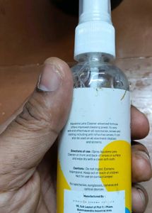 Lens cleaner