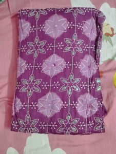 Green Dress Material