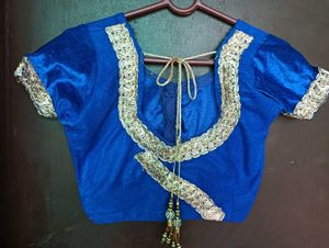 Blue &amp; Turquoise Lehenga Set