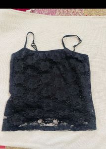 Black Bralet Crop Top