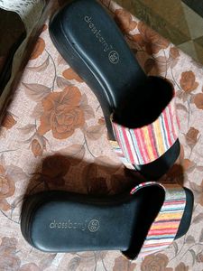 Colorful Striped Slides