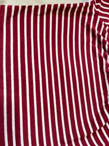Trending Red Stripped Top