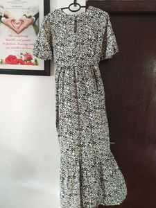 Floral Print Midi Dress
