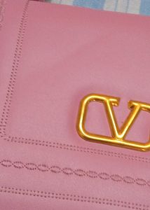 Pink Top Sling Handle Bag