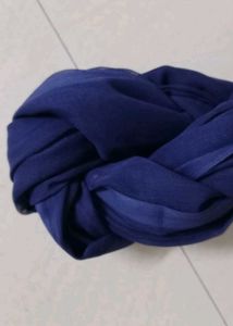 Elegant Navy Blue Dupatta