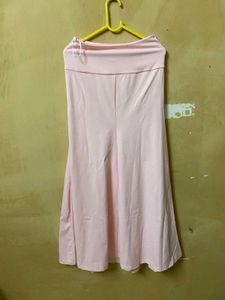 Pink Maxi Skirt