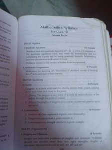 Maths Class 10 Book