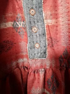 Stylish Printed Woolen Kurti💖