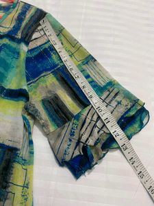 Abstract Print Tunic Top M,L,Xl