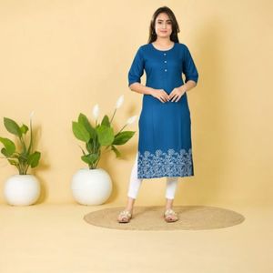 Rayon Kurtis 3 combo offer