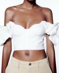 Chic White Crop Top