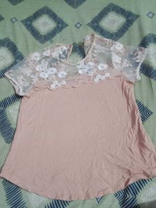 Lace Detail Top